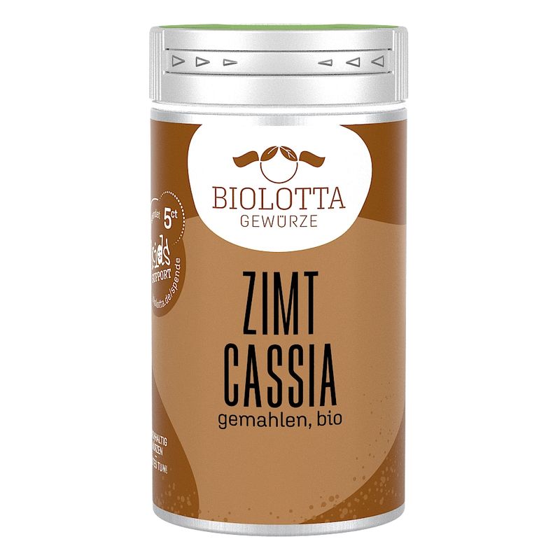 Biolotta Biolotta Gewürzstreuer Zimt Cassia gemahlen, bio - Produktbild