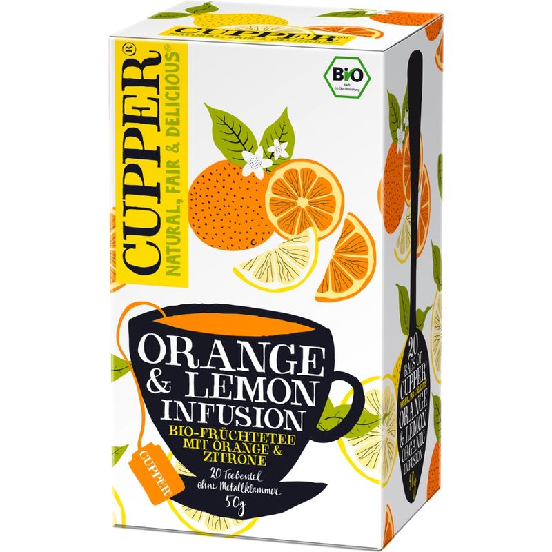 Cupper Orange & Lemon Infusion - Produktbild