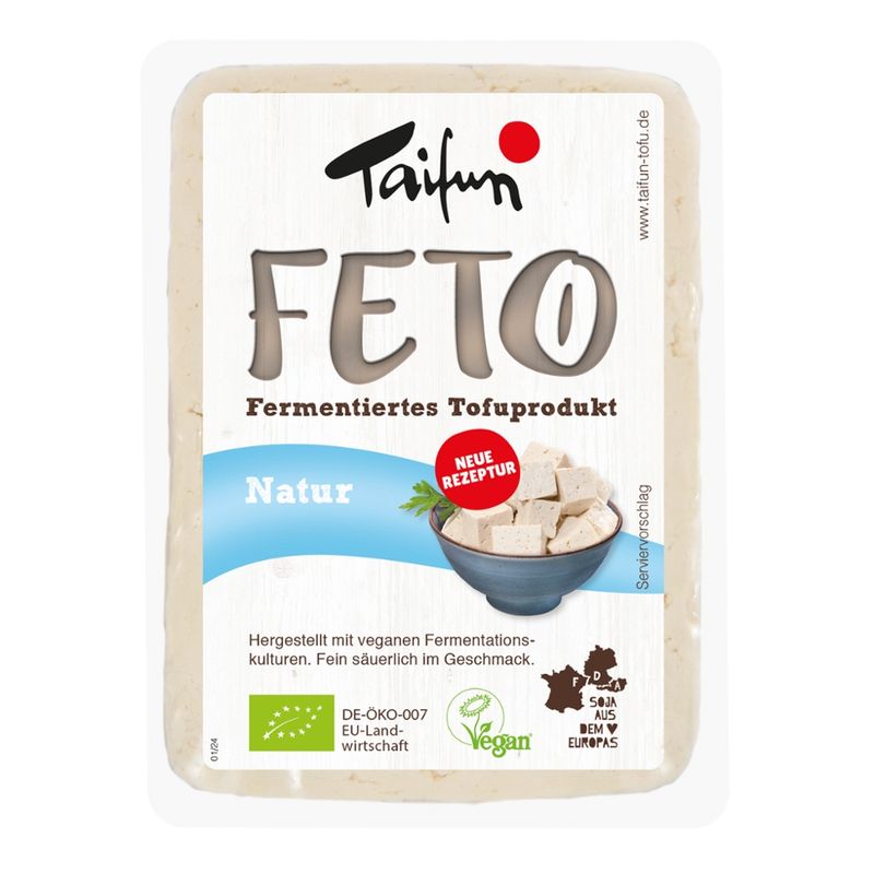 Taifun FETO Natur - fermentierter Tofu - Produktbild