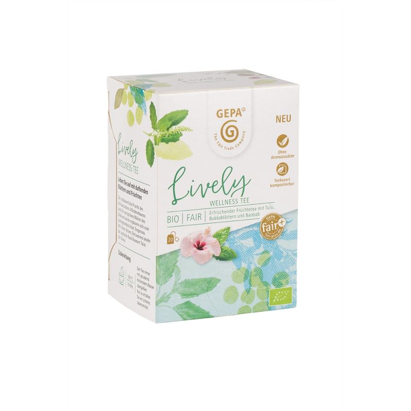 GEPA - The Fair Trade Company Bio Lively Wellness Tee - Produktbild