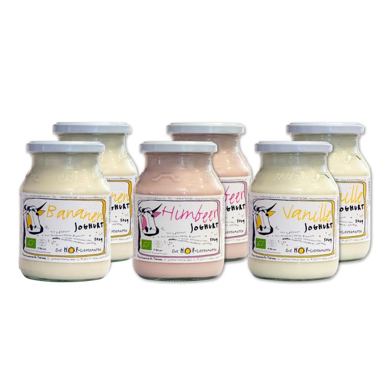 Die Hoflieferanten Fruchtjoghurt 6er Kasten - Produktbild