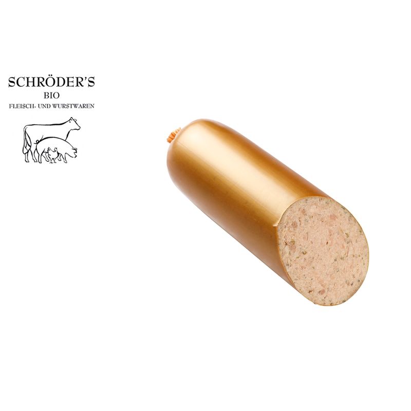 Schröder's Bio Fleisch- und Wurstwaren Leberwurst grob ca. 120 g - Produktbild