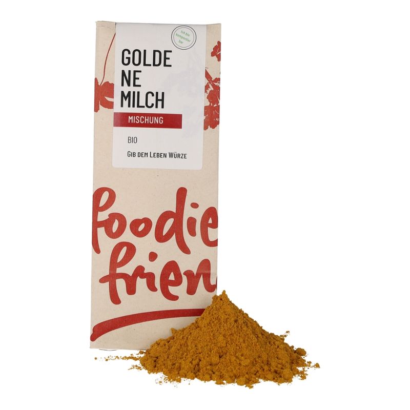 foodie & friends BIO Goldene Milch in einer kompostierbaren Tüte - Produktbild