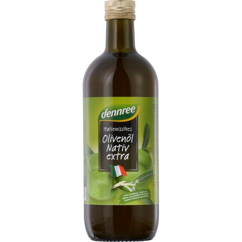 dennree Italienisches Olivenöl nativ extra, fruchtig - Produktbild