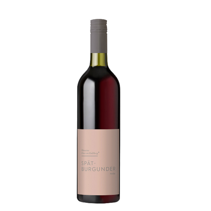 Ökoweine Haus am Goldberg Bio Rheinhessen Spätburgunder Rotwein trocken 0,75 L, Basic Linie - Produktbild