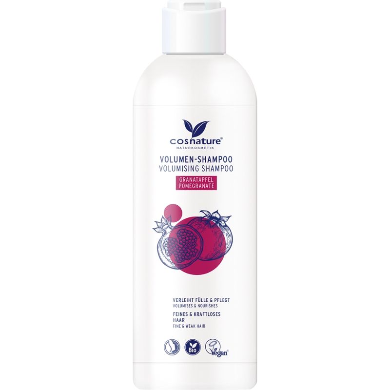 Cosnature  Volumen-Shampoo Granatapfel 250 ml - Produktbild