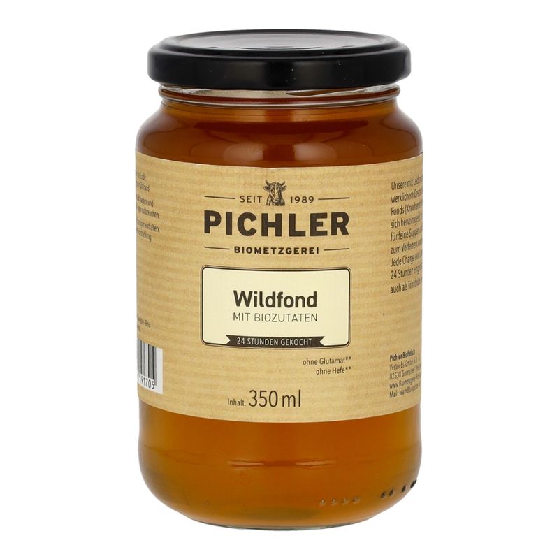 Biometzgerei Pichler Wildfond - Produktbild