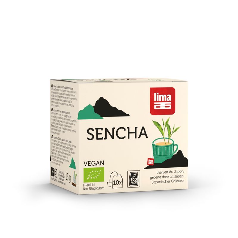 Lima Sencha Grüner Tee Beutel - Produktbild