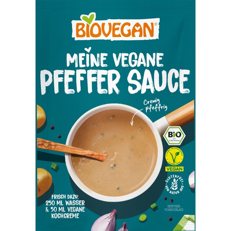 Biovegan My vegan sauce, pepper, organic, 35g - Produktbild