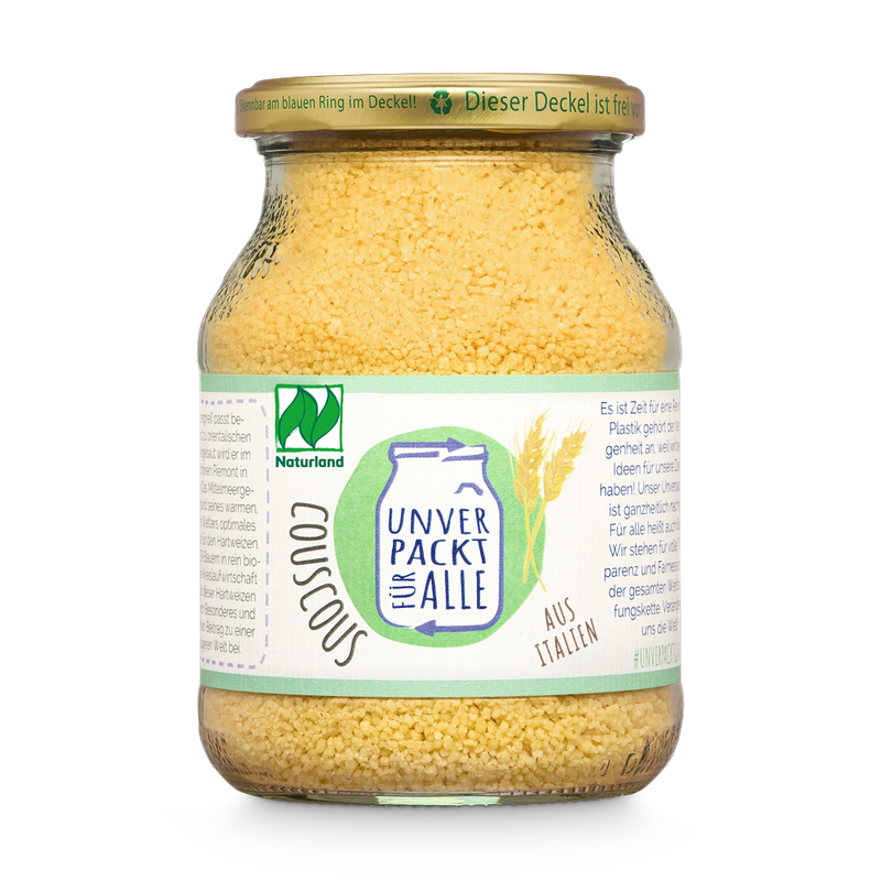 Unverpackt für alle Couscous, Naturland, MMP-gr, 410g - Produktbild