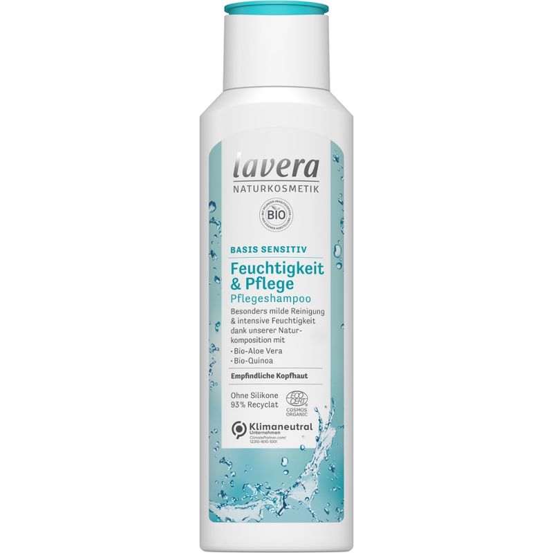 lavera Pflegeshampoo basis sensitiv Feuchtigkeit & Pflege - Produktbild