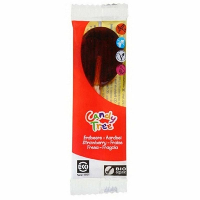 Candy Tree Erdbeer-Lutscher - Produktbild