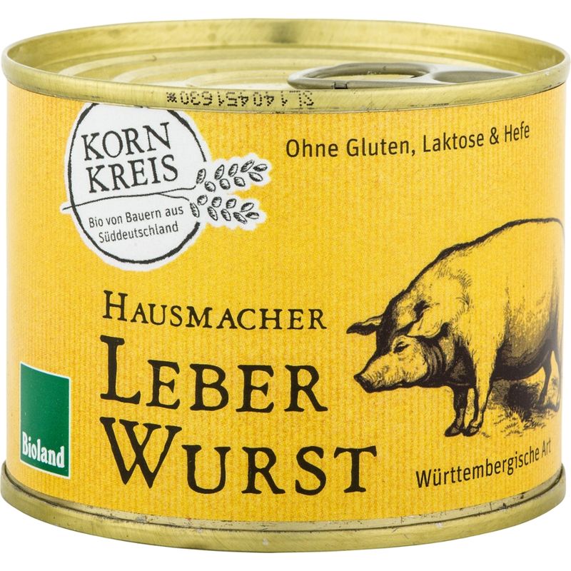 KORNKREIS Bioland Hausmacher Leberwurst - Produktbild