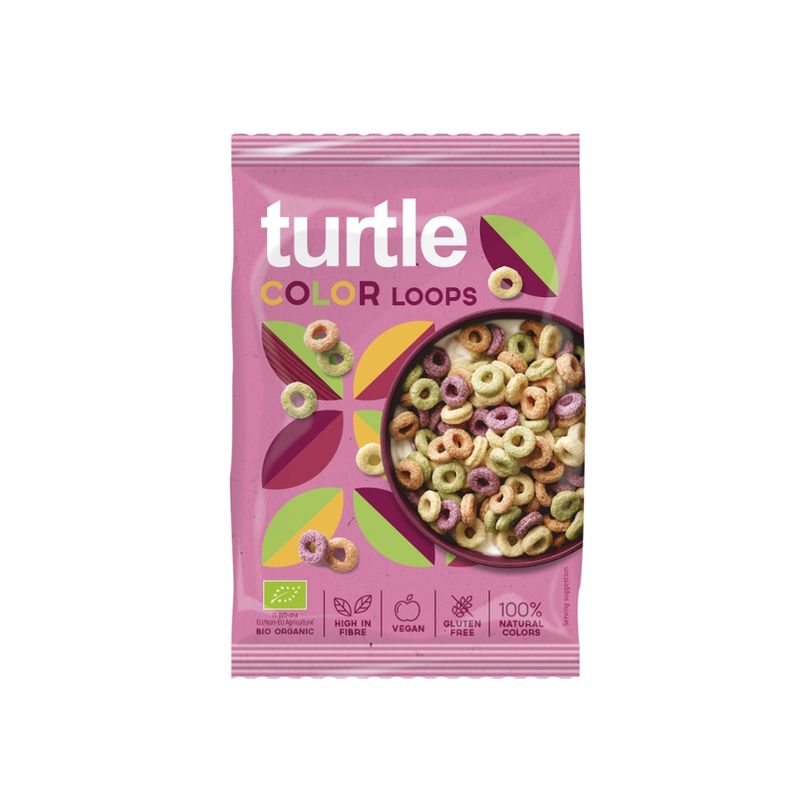 Turtle - Better Breakfast Mini Color Loops Bio & glutenfrei 40g - Produktbild