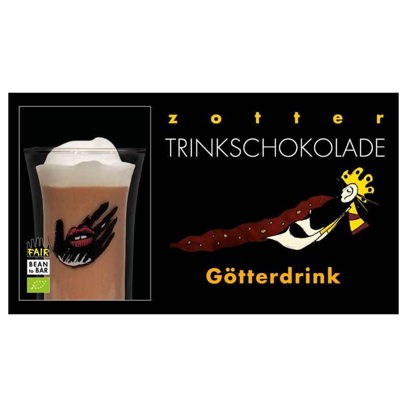 Zotter Schokolade Trinkschokolade – Götterdrink - Produktbild