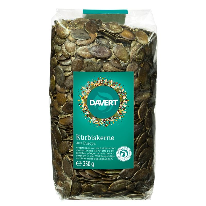 Davert Knabber-Kürbiskerne 250g - Produktbild