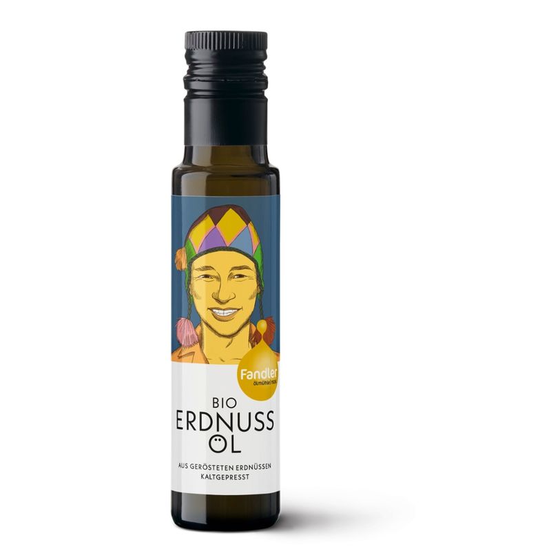 Ölmühle Fandler Fandler Bio-Erdnussöl kaltgepresst, 500 ml - Produktbild