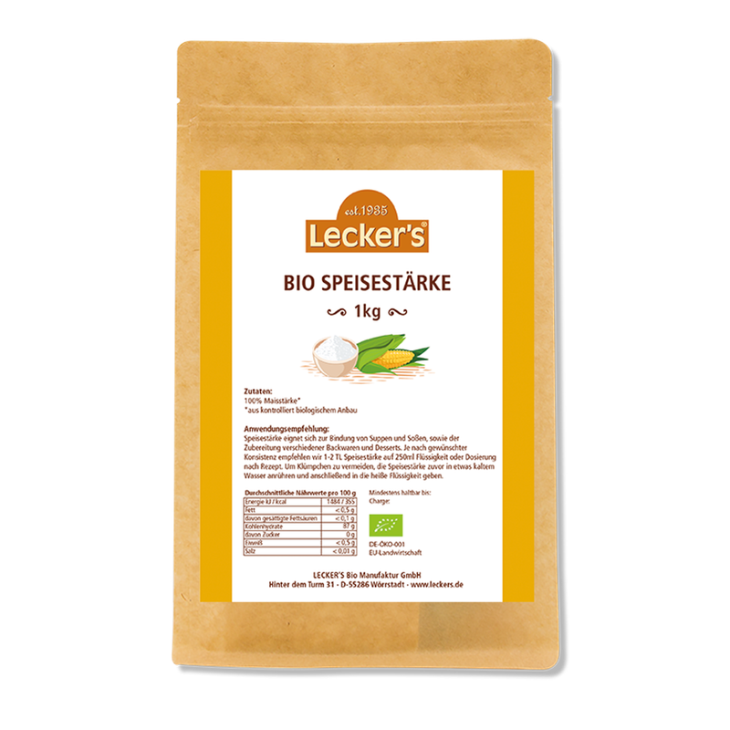 Lecker´s Bio Speisestärke 1 kg - Produktbild