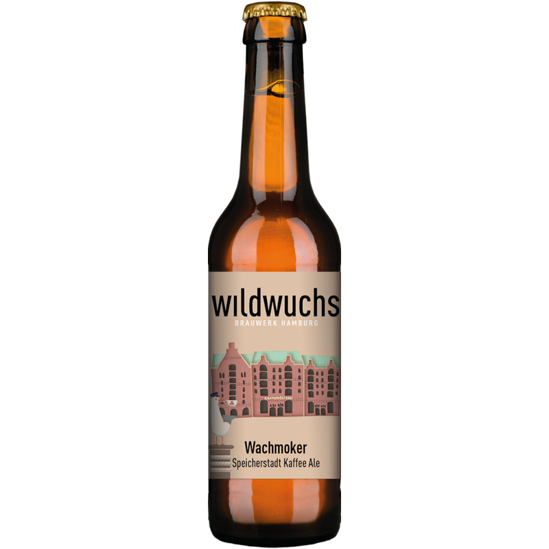 Wildwuchs Brauwerk Hamburg Wachmoker Speicherstadt Kaffee Ale - Produktbild