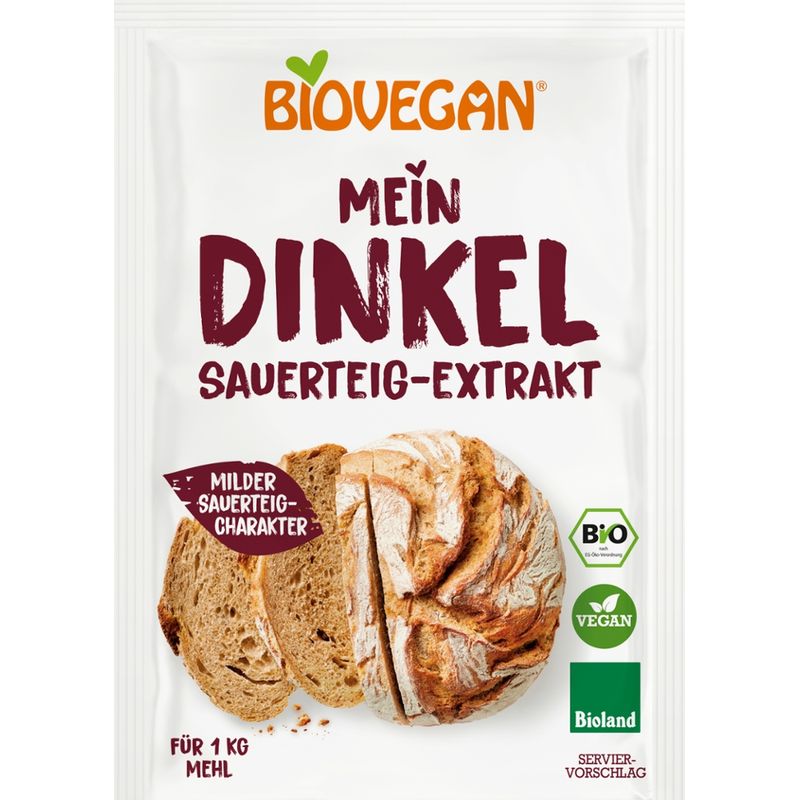 Biovegan Dinkelsauerteig Extrakt, Bioland, BIO - Produktbild