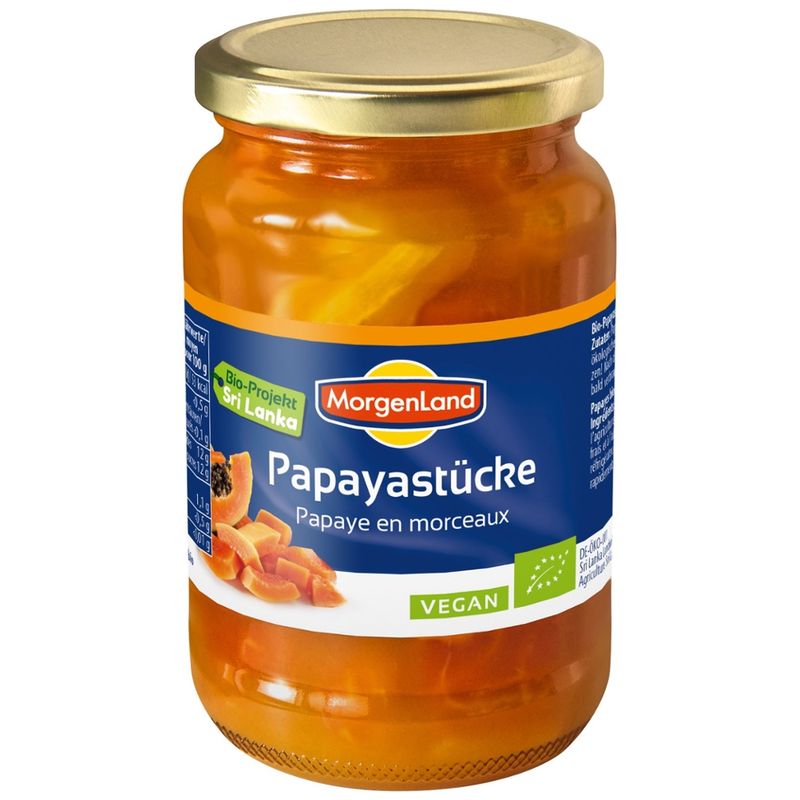 MorgenLand Papayastücke - Produktbild