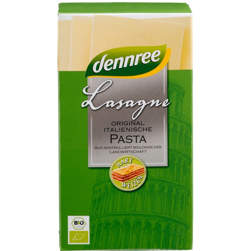 dennree Original italienische Hartweizen-Lasagne - Produktbild
