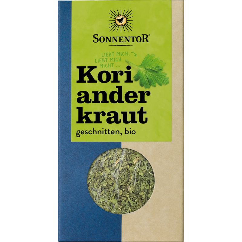Sonnentor Korianderkraut geschnitten, Packung - Produktbild