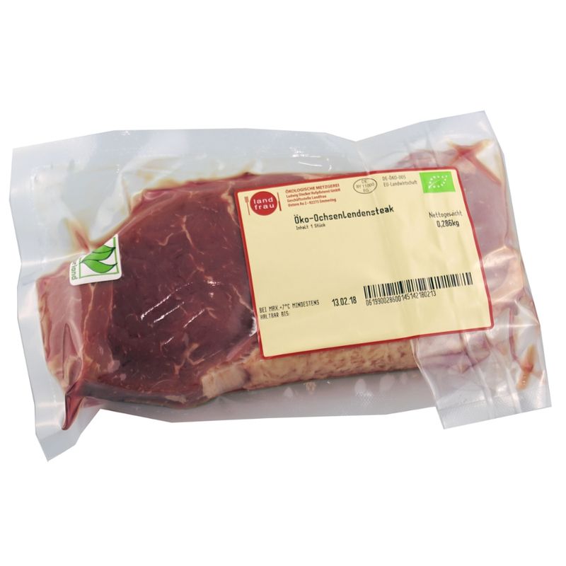 Landfrau Öko-Lendensteak - Produktbild