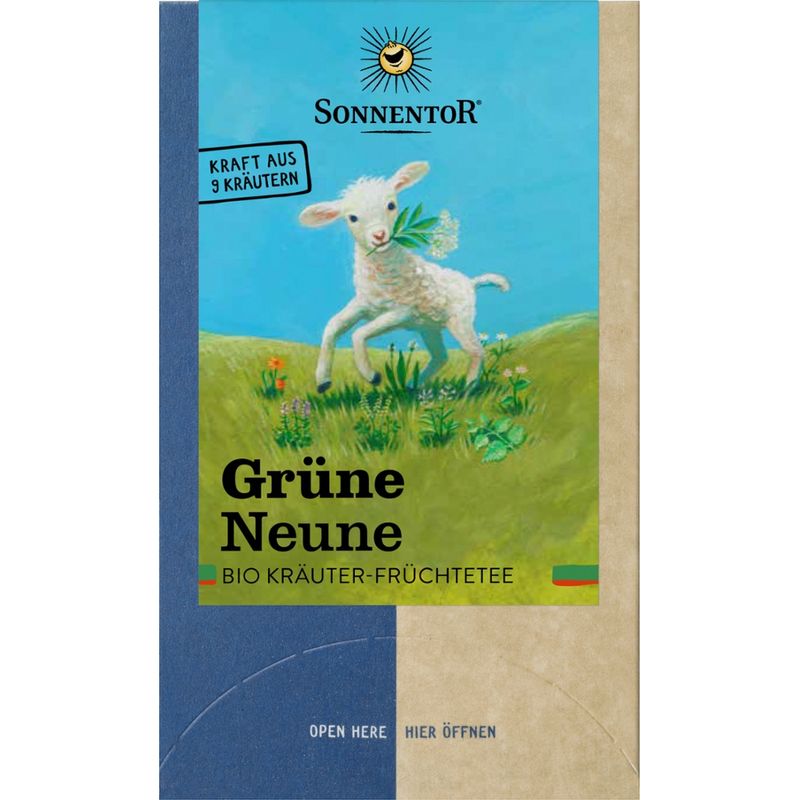 Sonnentor Grüne Neune, Doppelkammerbeutel - Produktbild