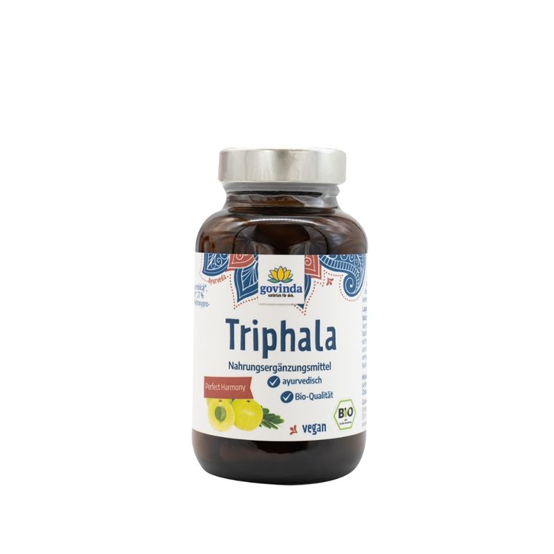Govinda Bio Triphala-Kapseln 45 g - Produktbild