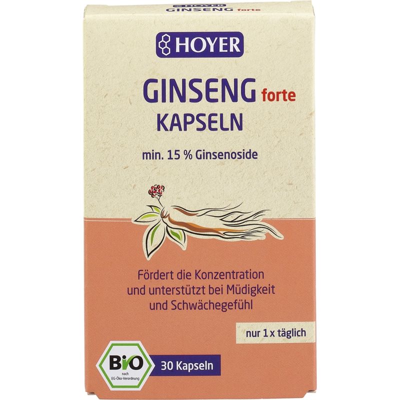 HOYER Ginseng Kapseln - Produktbild