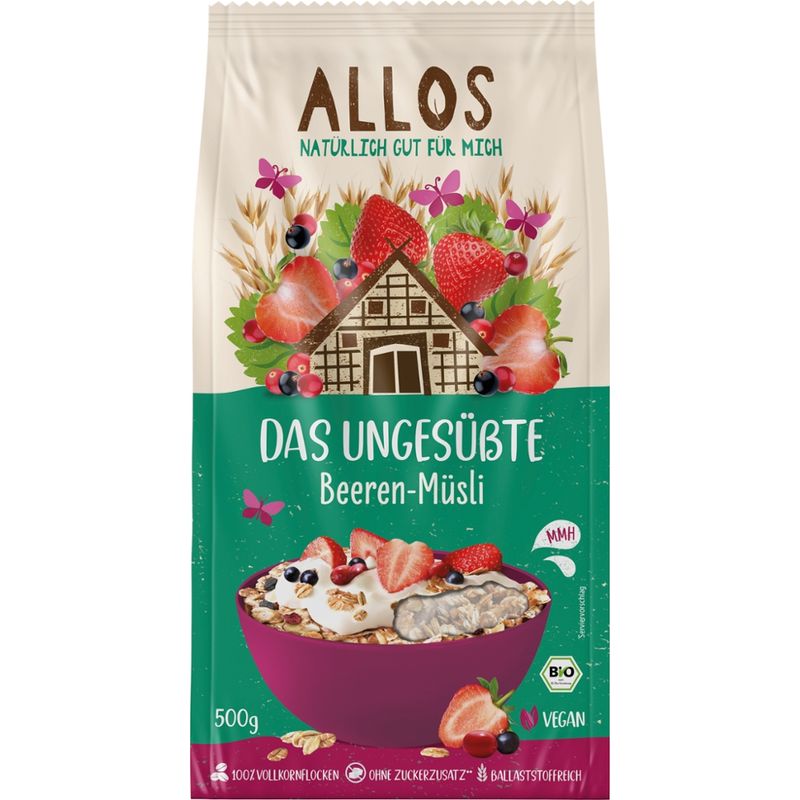 Allos Das Ungesüßte Beeren-Müsli - Produktbild