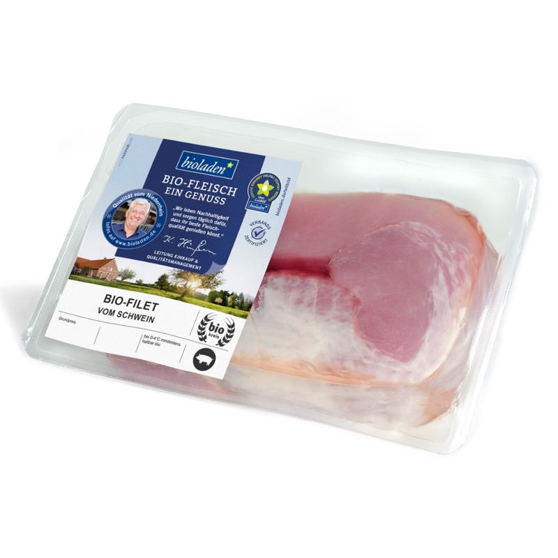 bioladen Filet vom Schwein, 1 Stück - Produktbild