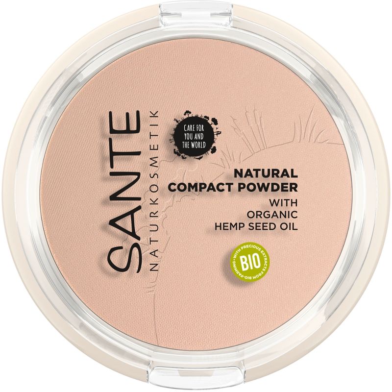 Sante Natural Compact Powder 01 Cool Ivory - Produktbild