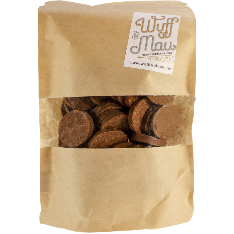 Wuff & Mau Heimtiernahrung  Bio Chips 120g im Standbeutel - Produktbild