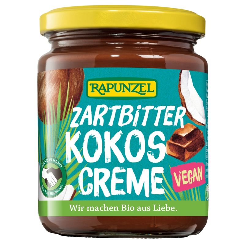 Rapunzel Zartbitter-Kokos-Creme HIH - Produktbild