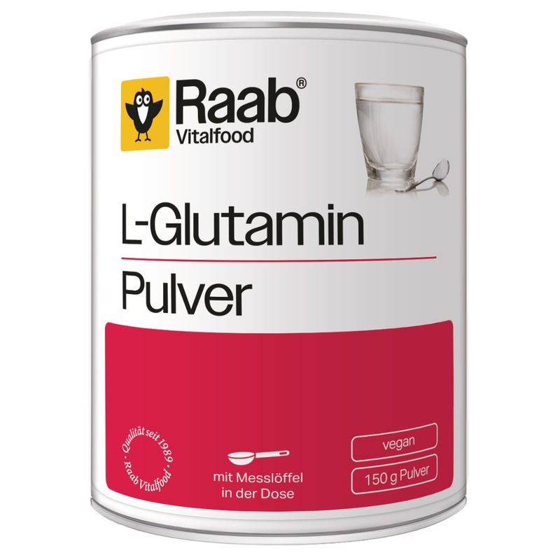 Raab Vitalfood L-Glutamin Pulver 150 g - Produktbild