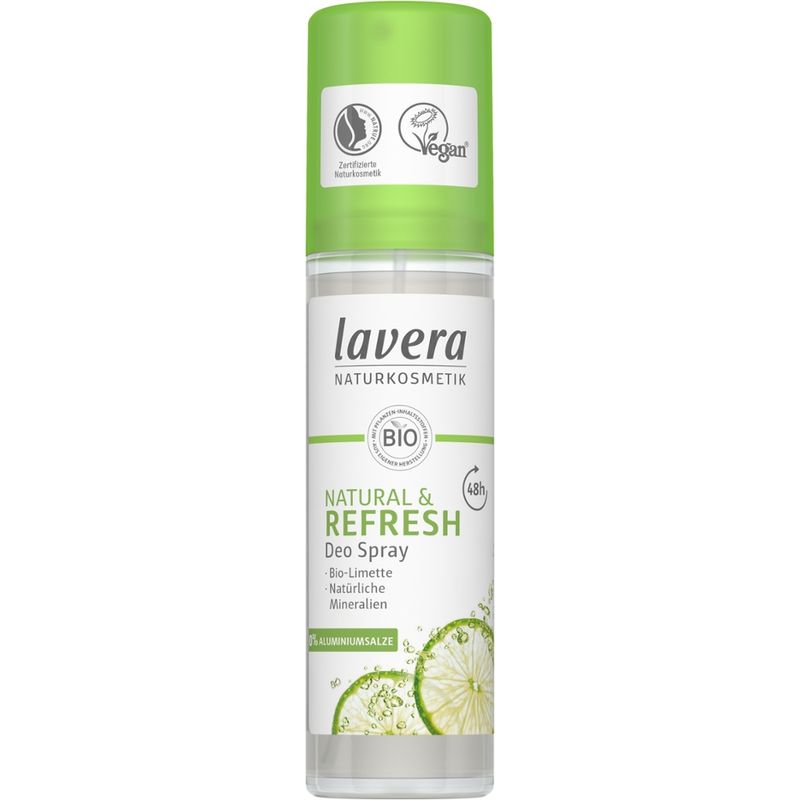 lavera Deo Spray NATURAL & REFRESH - Produktbild