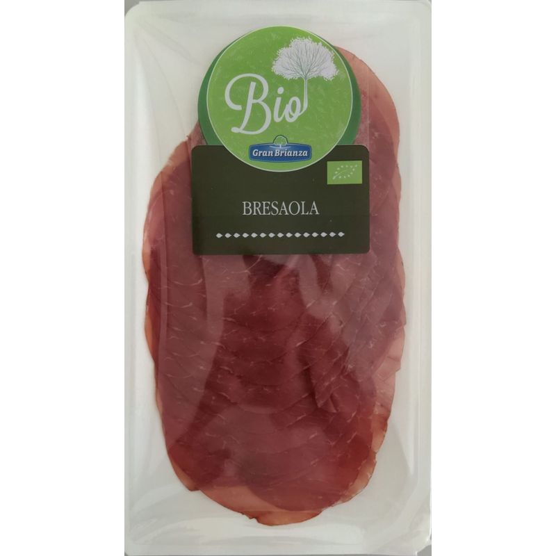 GRAN BRIANZA Aff.Bresaola BIO 45g 5pz EcoP - Produktbild