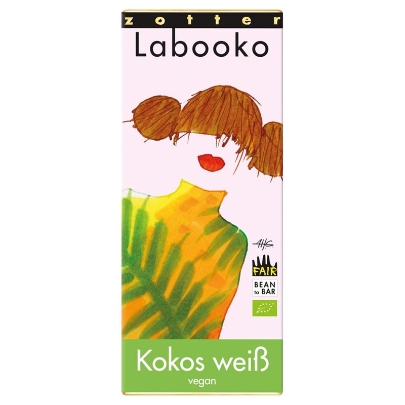 Zotter Schokolade Labooko Kokos - vegan - Produktbild