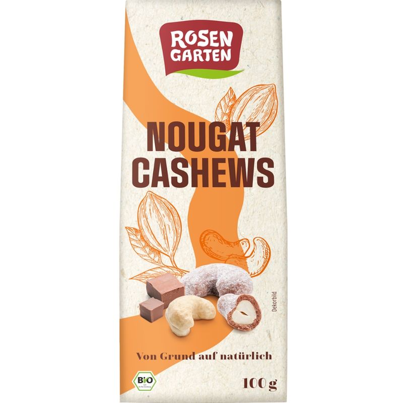 Rosengarten Nougat-Cashews - Produktbild