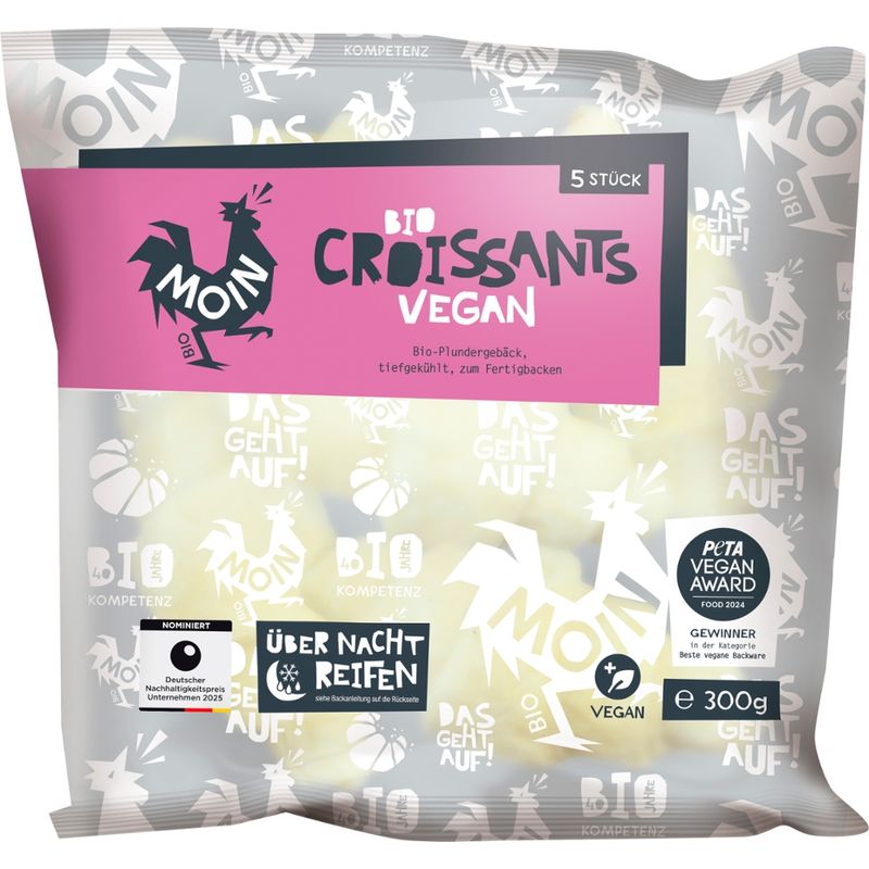 Moin Bio Backwaren Bio Croissant Vegan - Produktbild