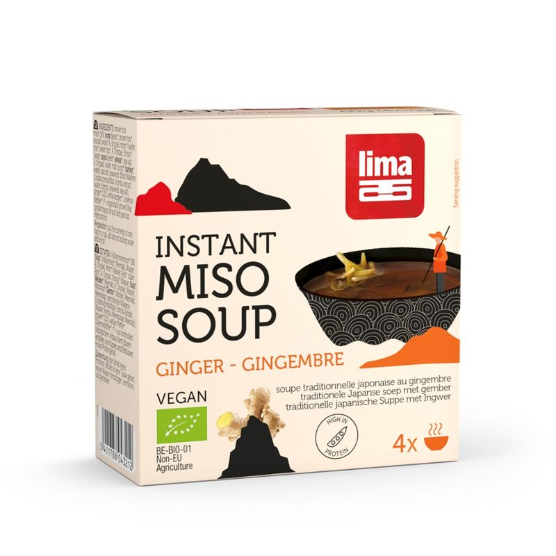 Lima Instant Miso Suppe Ingwer - Produktbild