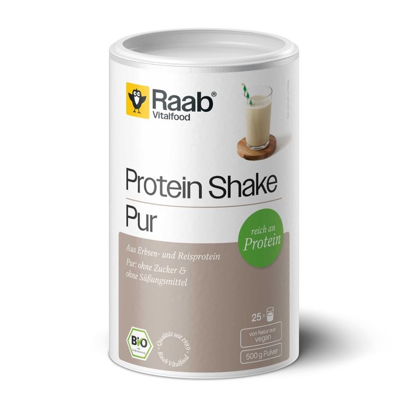 Raab Vitalfood BIO Protein Shake Pur - Produktbild