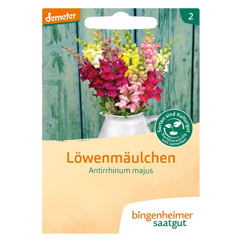 Bingenheimer Saatgut Löwenmäulchen - Blumen (Saatgut) - Produktbild