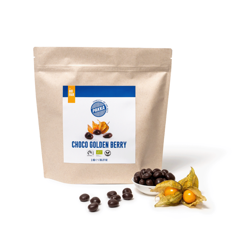 Pakka Choco Golden Berry, Bio & Fairtrade, 1kg - Produktbild