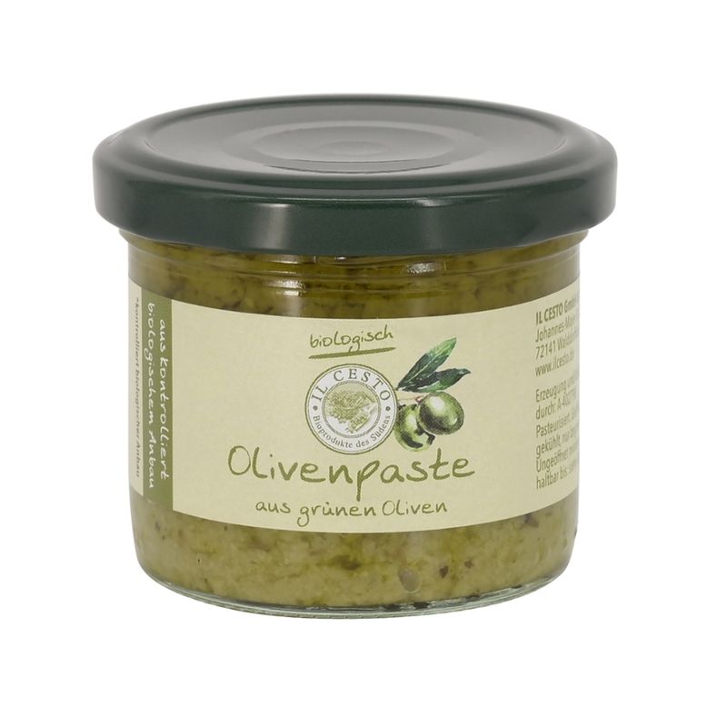 Il Cesto Olivenpaste aus grünen Oliven - Produktbild
