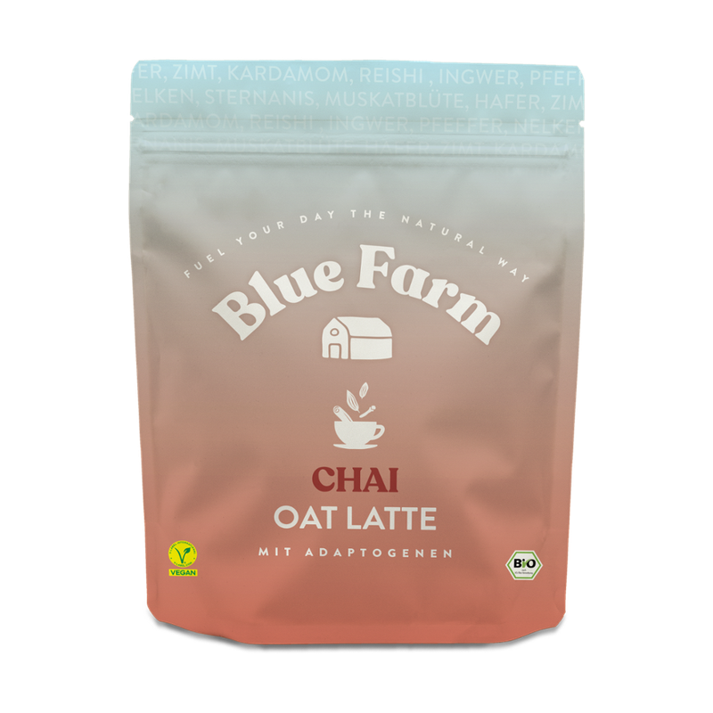 Blue Farm Blue Farm Chai Oat Latte mit Vitalpilz Reishi - Produktbild