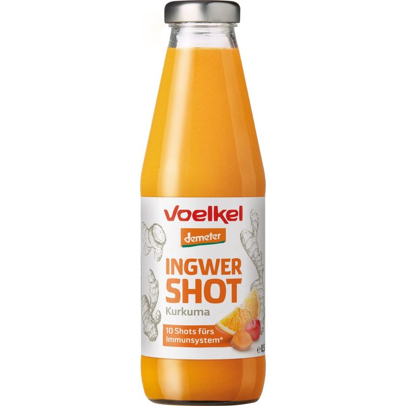 Voelkel Shot Ingwer & Kurkuma - Produktbild