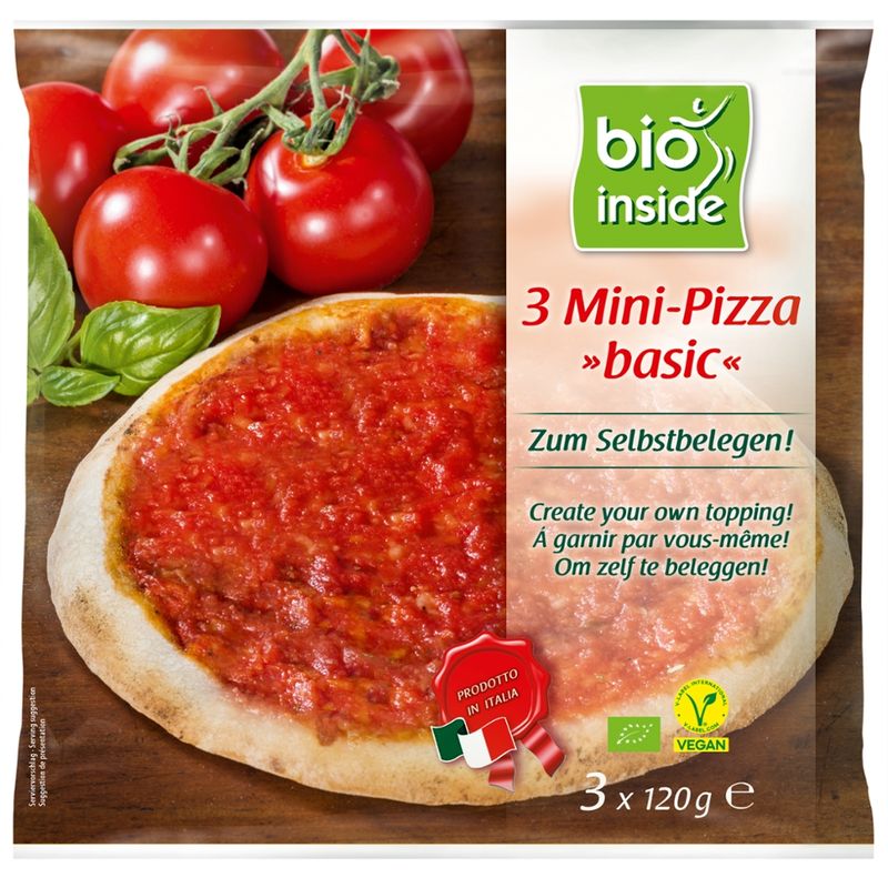 bio inside Mini-Pizza "basic" - Produktbild